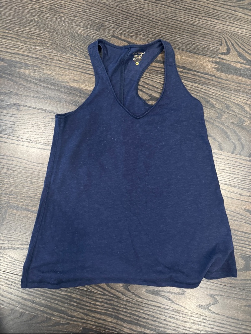 Lilly Pulitzer Navy V-Neck Racerback Tank